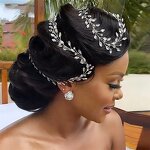 Bridal Headdress Manufacturer - OEM/ODM Rhinestone Pressure Hair Hoop Soft Headband