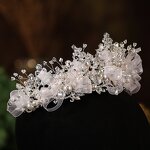 Bridal Headdress Set Manufacturer - OEM/ODM French Minimalist 3D Flower Headband