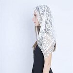 Mantilla Veil Manufacturer - OEM/ODM Embroidery Lace Scarf for Muslim Women