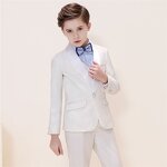 Children's 5-Piece Suit Manufacturer - OEM Custom Wedding Blazer Costume