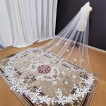 Bridal Veil Manufacturer - Wholesale OEM European Church Lace Tailing Veil