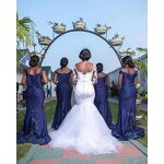 Mermaid Wedding Dress Manufacturer - OEM/ODM Lace O-Neck Long Sleeve Gown