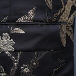 Men's Suit Manufacturer - OEM/ODM Two Piece Embroidery Tuxedo Groom Suit