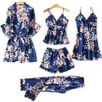Women's Pajamas Set Manufacturer - OEM/ODM Sexy Hollow Silk Robe Two-Piece Set