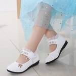 Baby Shoes Manufacturer - OEM/ODM Rhinestone Lace Soft Soled Ballerina Shoes