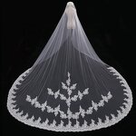 Bridal Veil Manufacturer - OEM/ODM Luxury Rhinestone Fairy Long Tail Veil
