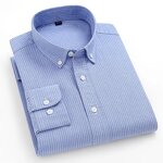 Men's Shirt Manufacturer - OEM/ODM Oxford Cotton Slim-Fit Anti-Wrinkle Business Shirt