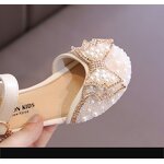 Girls Princess Shoes Manufacturer - OEM/ODM High Quality Pearl Rhinestone Party Shoes