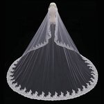 Bridal Veil Manufacturer - OEM/ODM Luxury Rhinestone Fairy Long Tail Veil