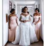 Plus Size Mermaid Wedding Dress Manufacturer - OEM Sexy Lace Halter Gown