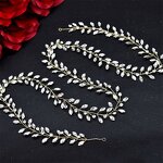 Bridal Headdress Manufacturer - OEM/ODM Rhinestone Pressure Hair Hoop Soft Headband