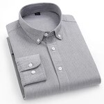 Men's Shirt Manufacturer - OEM/ODM Oxford Cotton Slim-Fit Anti-Wrinkle Business Shirt