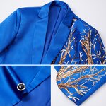 Men's Suit Manufacturer - OEM/ODM Sequin Stage Chorus Wedding Groom MC Suit