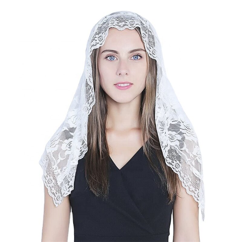 Mantilla Veil Manufacturer - OEM/ODM Catholic Church Triangle Tulle Head Covering