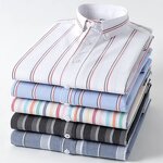 Men's Shirt Manufacturer - OEM/ODM Oxford Cotton Slim-Fit Anti-Wrinkle Business Shirt