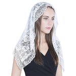 Mantilla Veil Manufacturer - OEM/ODM Embroidery Lace Scarf for Muslim Women