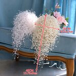 Wedding Bouquet Manufacturer - Wholesale OEM Blue White Creative Nordic Bouquet