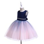 Flower Child Dress Manufacturer - OEM Custom Royal Blue Vest 0-6 Years