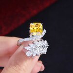 Zircon Ring Manufacturer - Wholesale OEM Gold Plated Hip Hop Flash Diamond Ring
