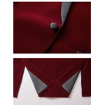 Men's Suit Manufacturer - OEM Custom Printed Black White Stripe Performance Suit