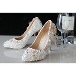 Wedding Shoes Manufacturer - OEM/ODM Satin Pointed Toe 6cm Heel Bridesmaid Shoes