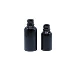 Glass Spray Bottle Factory - 5-100ml Empty Black Perfume Pump