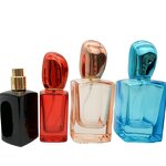 Glass Pump Bottle Supplier - 50-100ml Frosted Gold Top Cosmetic