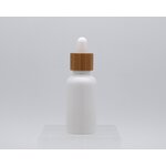 Glass Dropper Bottle Factory - Custom 30ml Pink Flat Shoulder