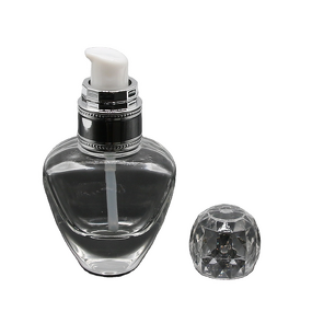 Glass Bottle Supplier - Wholesale Heart Shaped Empty with Pump