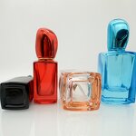 Glass Pump Bottle Supplier - 50-100ml Frosted Gold Top Cosmetic