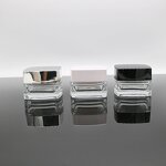 Glass Cream Can Factory - 20-50ml Super Luxurious Cube Cosmetic