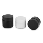 Glass Jar Manufacturer - Custom 5-100ml Frosted with Plastic Lid