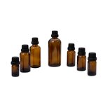 Glass Bottle Manufacturer - 10-100ml Brown Amber Cosmetic Package