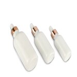 Glass Dropper Bottle Factory - 5-100ml White Porcelain Travel Dispenser