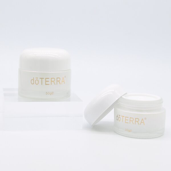 Glass Jar Factory - 15-50ml Painting Gradient White Split Bottling