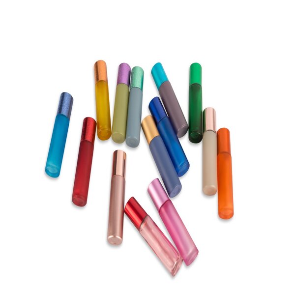 Glass Ball Bottle Factory - Best-selling Colored Sealed Lip Oil
