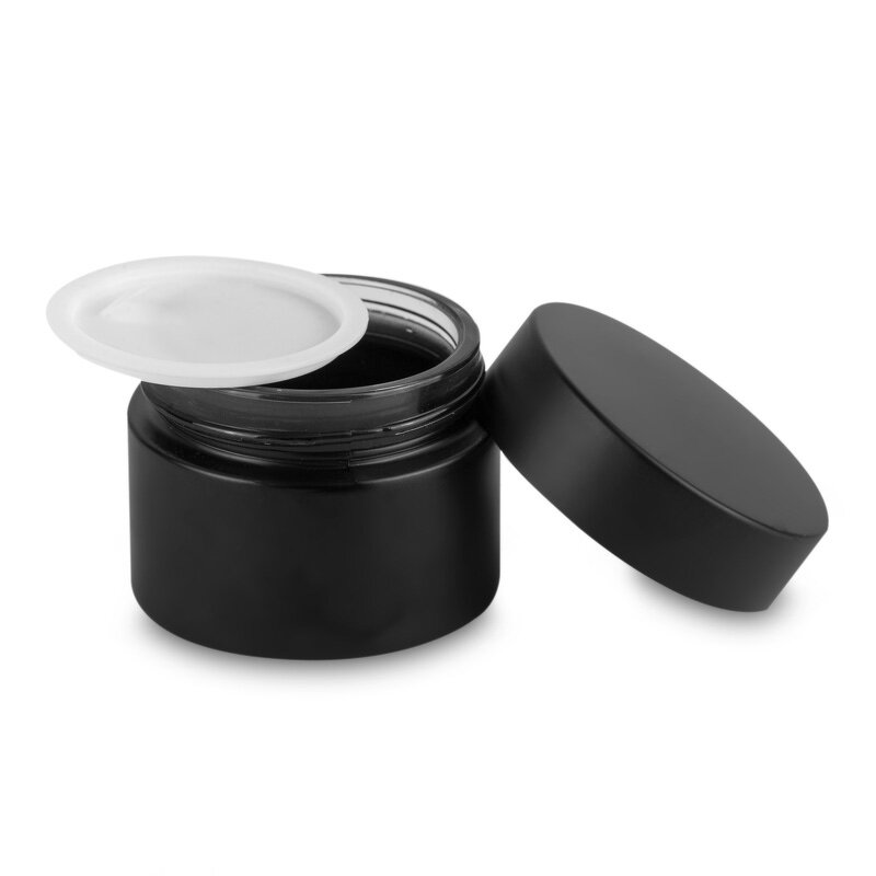 Glass Jar Manufacturer - Custom 5-100ml Frosted with Plastic Lid