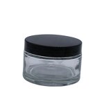 Cosmetic Containers Factory - High Quality 200ml Clear Cream Glass