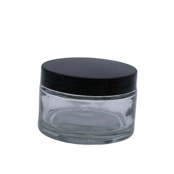 Cosmetic Containers Factory - High Quality 200ml Clear Cream Glass