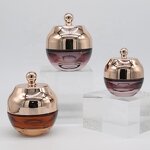 Glass Cosmetic Bottles Supplier - 20-50g Amber Empty for Skincare