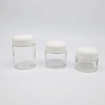 Glass Cream Jar Factory - 50ml Face Cream Empty Bottle Packaging