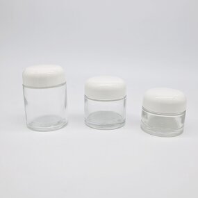 Glass Cream Jar Factory - 50ml Face Cream Empty Bottle Packaging