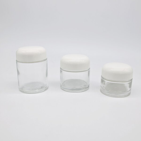 Glass Cream Jar Factory - 50ml Face Cream Empty Bottle Packaging