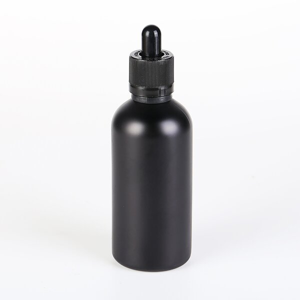 Essential Oil Bottle Supplier - Wholesale 5-100ml Matte Black Dropper