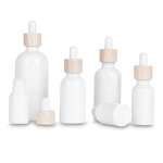 Ceramic Perfume Bottle Factory - 5-100ml White Porcelain with Dropper