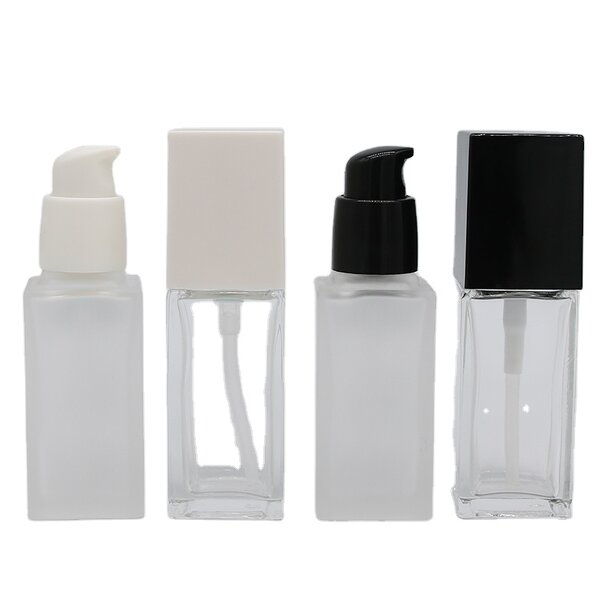Glass Bottle Supplier - OEM 30ml Skincare Foundation Cosmetic
