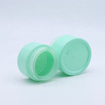 Face Cream Glass Jar Supplier - Wholesale 30-50g Light Green Empty
