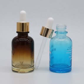 Glass Dropper Bottle Manufacturer - Custom 30ml Blue Essential Oil