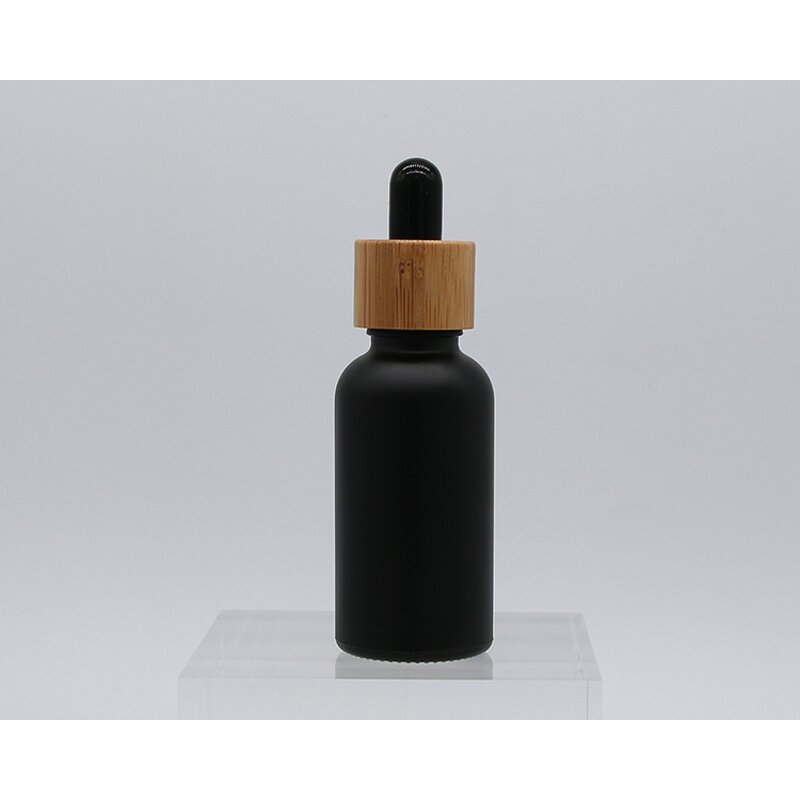 Glass Dropper Bottle Supplier - 5-100ml Black White Transparent Colors