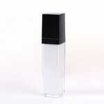 Acrylic Skincare Jar Supplier - Luxury Black Square Empty with Pump